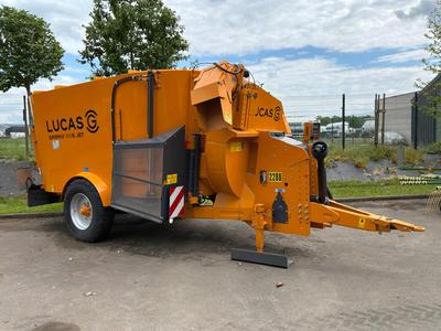Overview picture of 2023 Lucas G Spirmix 160S jet C4 Straw blower/feed mixer
