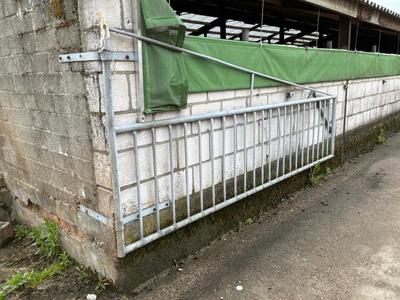 Overview picture of Galvanized gate