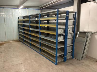 Overview picture of Double-sided shelving system