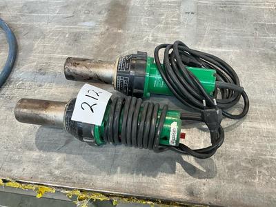 Overzichtsfoto van Leister Heat gun (2x)