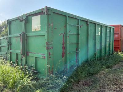 Overview picture of pull-up container
