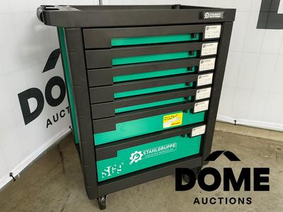 Overview picture of Stahlgruppe SG9 professional stocked tool trolley