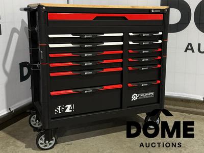 Overview picture of Stahlgruppe SG24 professional stocked tool trolley