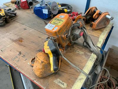 Overzichtsfoto van Meili EF003SD-EF2F-4CSY Chain hoist