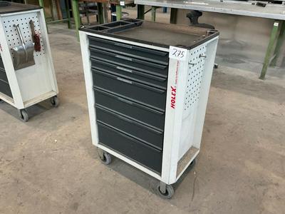 Overzichtsfoto van Holex workshop trolley