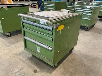Overzichtsfoto van Lista mobile drawer cabinet