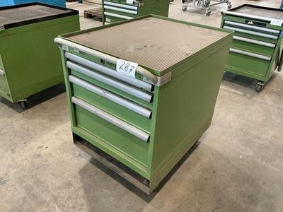 Overzichtsfoto van Lista mobile drawer cabinet