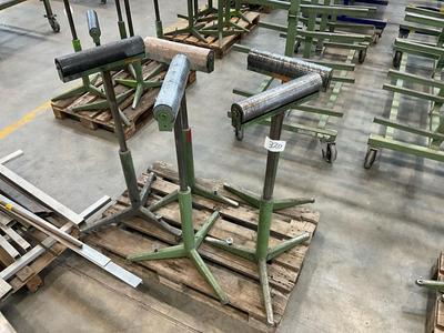 Overzichtsfoto van roller stand (5x)