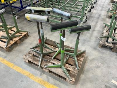 Overzichtsfoto van roller stand (5x)