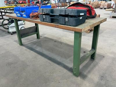 Immagine panoramica di workbench