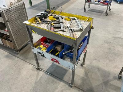 Overzichtsfoto van workshop trolley