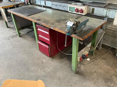 Overzichtsfoto van workbench