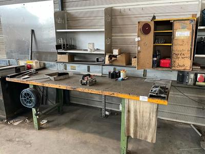 Overzichtsfoto van workbench