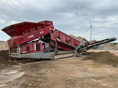 Overview picture of 2017 Maximus 620 Mobile screening plant