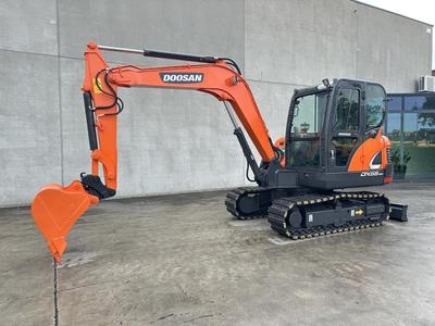 Overview picture of 2019 Doosan DX55-9CN Midi Excavator
