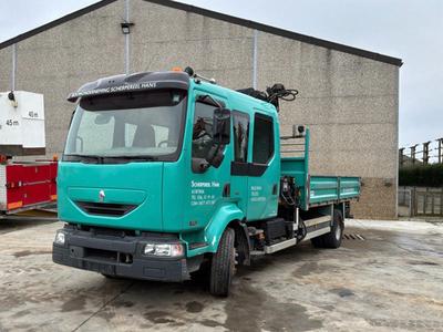 Overview picture of 2005 Renault Midlum 220DC Crane truck OK