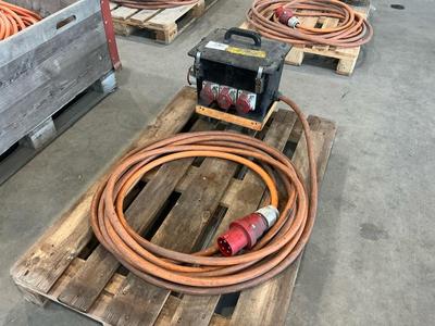 Immagine panoramica di Demelectric Power distribution box