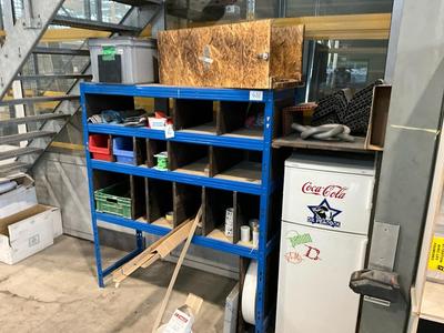Immagine panoramica di starage rack