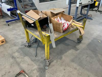 Immagine panoramica di workshop trolley
