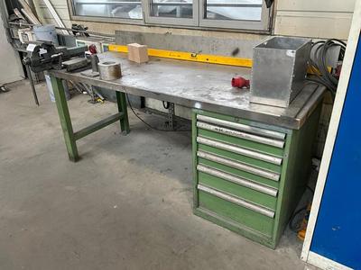 Immagine panoramica di workbench