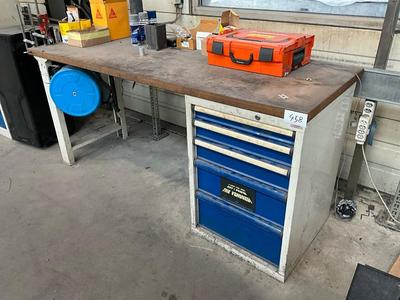 Immagine panoramica di workbench