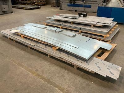 Immagine panoramica di Aluminium plate/sheet material