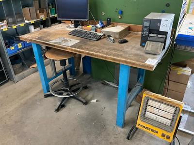 Immagine panoramica di workbench