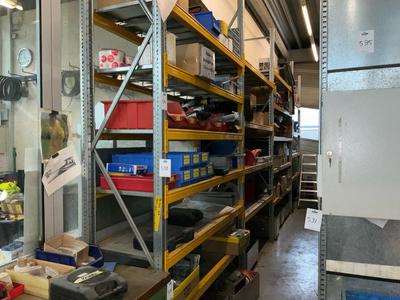 Immagine panoramica di pallet rack