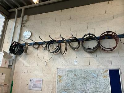 Immagine panoramica di saw bands