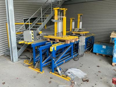 Übersichtsbild von Pneumatic material feed system