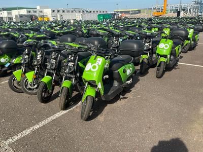 Übersichtsbild von Super SOCO CUx electric salvage mopeds (10x)