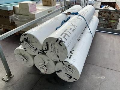 Overview picture of stratex isolation rolls