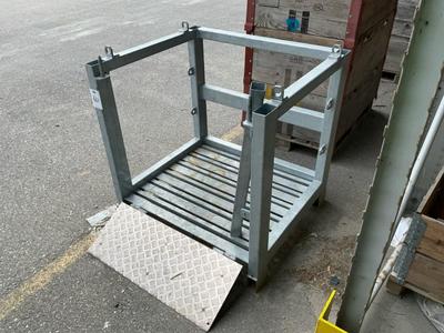 Immagine panoramica di lifting container