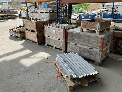 Overview picture of building materials