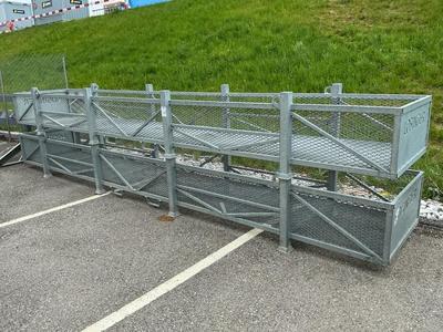 Overview picture of Long material pallet