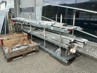 Overview picture of Various aluminium profiles