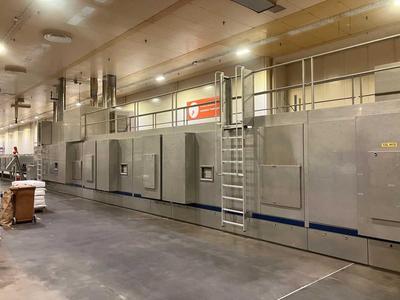 2017 DEN BOER Multibake tunnel oven