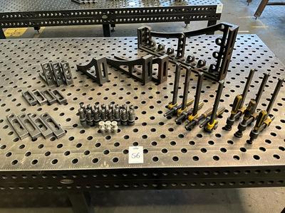 Overview picture of siegmund clamping set