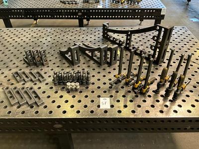 Overzichtsfoto van siegmund clamping set