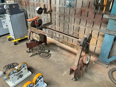 Overzichtsfoto van welding positioner