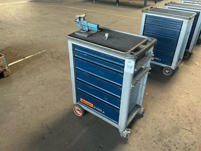 Overzichtsfoto van Garant workshop trolley