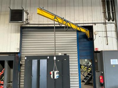 Overzichtsfoto van Jib crane