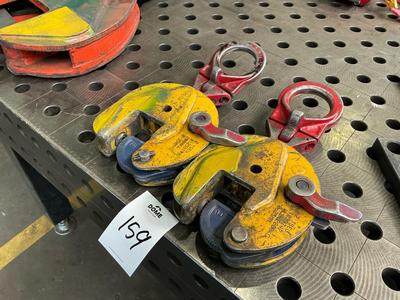 Overview picture of Plate clamp (2x)