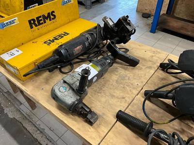Overzichtsfoto van plate shear (2x)