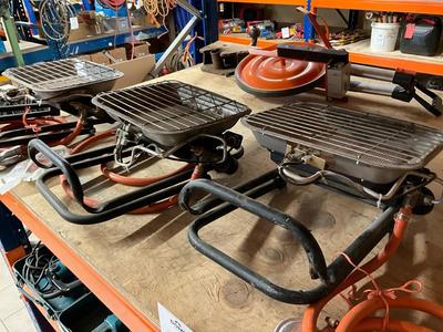 Overview picture of gas heater (3x)
