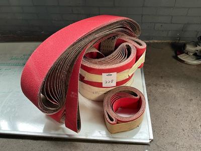 Overzichtsfoto van VSM Ceramic saning belts