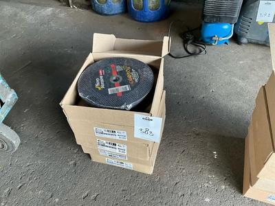 Overzichtsfoto van Novo abrasive grinding wheels (5x)