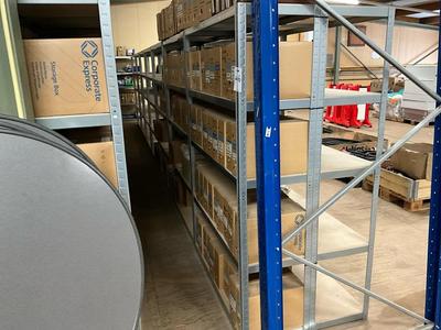 Overview picture of magazine rack