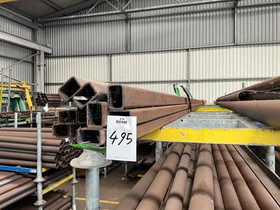 Overview picture of metal profile (11x)