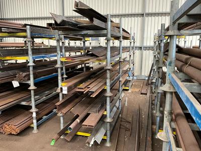 Overzichtsfoto van various metal stock